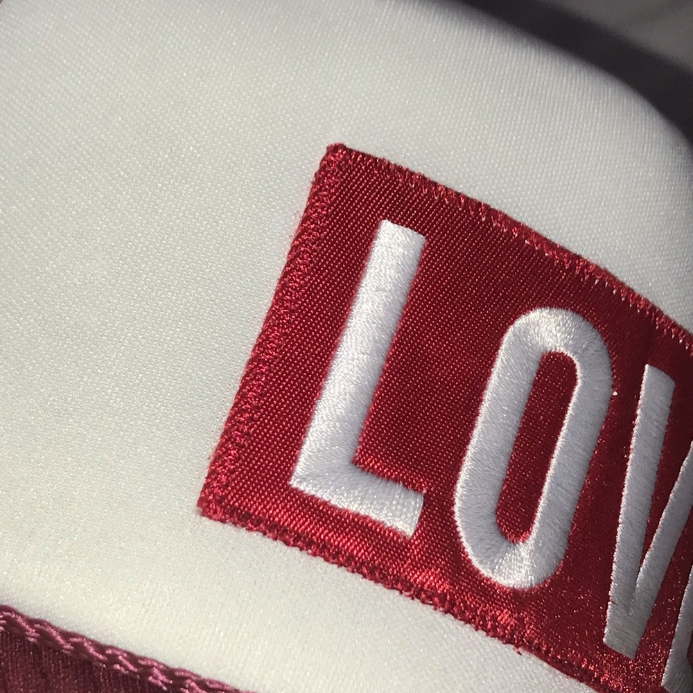 RED WHITE ❤️LOVE THE HAT ❤️ VIP LIMITED EDITION - Picture 5 of 7